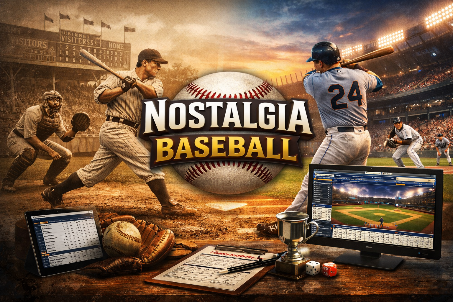Nostalgia Baseball promotional image