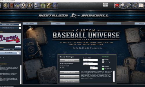 Custom Baseball Universe