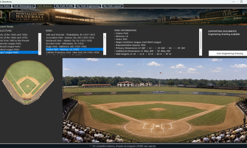 Negro League Parks